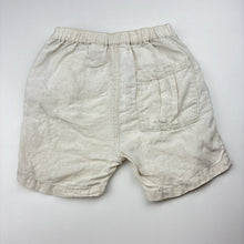 Load image into Gallery viewer, Boys Zara, linen shorts, elasticated, GUC, size 3-4,  