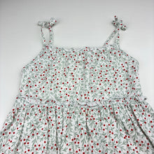 Load image into Gallery viewer, Girls Mango, cotton casual summer dress, FUC, size 4, L: 55cm