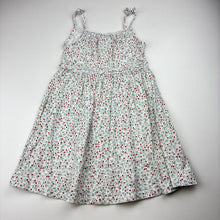 Load image into Gallery viewer, Girls Mango, cotton casual summer dress, FUC, size 4, L: 55cm