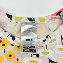 Load image into Gallery viewer, Girls Bonds, spliced floral &amp; tulle dress, FUC, size 3, L: 47cm