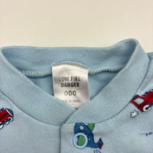 Load image into Gallery viewer, Boys Target, cotton coverall / romper, FUC, size 000,  