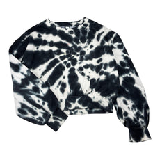 Load image into Gallery viewer, Girls KID, tie dyed fleece lined sweater *wash fade &amp; marks front*, FUC, size 10,  