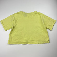 Load image into Gallery viewer, Girls Zara, NIRVANA cropped cotton tee / top, FUC, size 8,  