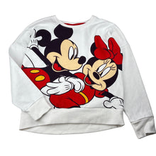 Load image into Gallery viewer, Girls Disney, Minnie &amp; Mickey Mouse fleece lined sweater / jumper, FUC, size 10,  