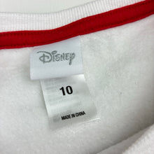 Load image into Gallery viewer, Girls Disney, Minnie &amp; Mickey Mouse fleece lined sweater / jumper, FUC, size 10,  