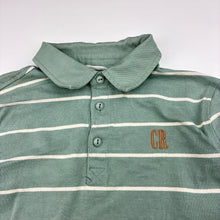 Load image into Gallery viewer, Boys Country Road, cotton long sleeve polo top, FUC, size 8,  