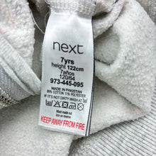 Load image into Gallery viewer, Girls Next, fleece lined zip hoodie sweater, unicorns, FUC, size 7,  
