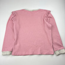 Load image into Gallery viewer, Girls Cotton On, waffle long sleeve pyjama top, rainbow, GUC, size 10,  