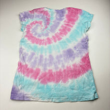 Load image into Gallery viewer, Girls GHANDA, tie dyed cotton tee / top, FUC, size 7-8,  