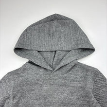 Load image into Gallery viewer, Boys Target, waffle long sleeve hooded top, EUC, size 3,  