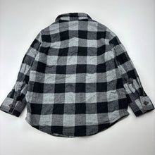Load image into Gallery viewer, Boys Target, checked flannel cotton long sleeve shirt, EUC, size 3,  