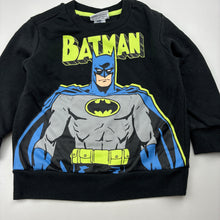 Load image into Gallery viewer, Boys DC Comics, Batman fleece lined sweater / jumper, GUC, size 3,  