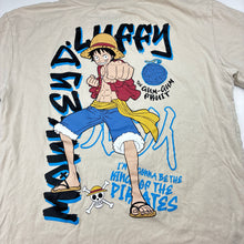 Load image into Gallery viewer, Boys ONE PIECE, Monkey D. Luffy cotton tee / top, EUC, size 2,  