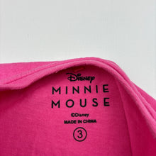 Load image into Gallery viewer, Girls Disney, Minnie Mouse cotton tee / top, GUC, size 3,  
