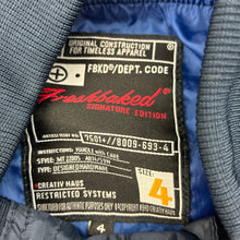 Load image into Gallery viewer, Boys FRESHBAKED, navy lightweight zip up jacket, EUC, size 4,  