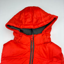 Load image into Gallery viewer, Boys Lily &amp; Dan, fleece lined hooded puffer vest / jacket, GUC, size 5,  