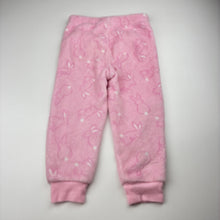Load image into Gallery viewer, Girls Anko, fleece pyjama pants / bottoms, rabbits, GUC, size 3,  
