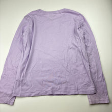 Load image into Gallery viewer, Girls Anko, purple cotton long sleeve top, cat, FUC, size 9,  