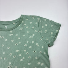 Load image into Gallery viewer, Girls Target, organic cotton floral tee / top, GUC, size 8,  