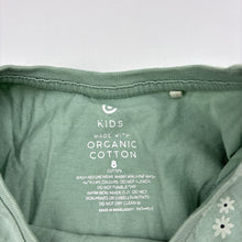 Load image into Gallery viewer, Girls Target, organic cotton floral tee / top, GUC, size 8,  
