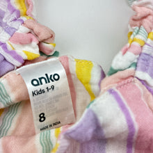 Load image into Gallery viewer, Girls Anko, striped cotton top, GUC, size 8,  