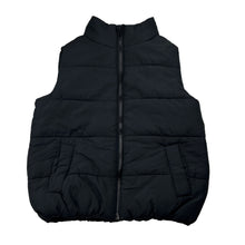 Load image into Gallery viewer, Unisex Anko, black puffer vest / sleeveless jacket, EUC, size 8,  