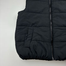 Load image into Gallery viewer, Unisex Anko, black puffer vest / sleeveless jacket, EUC, size 8,  