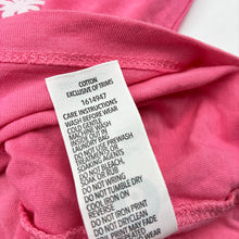 Load image into Gallery viewer, Girls KID, pink cotton tee / top, rainbow, FUC, size 6,  