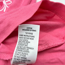 Load image into Gallery viewer, Girls KID, pink cotton tee / top, rainbow, EUC, size 7,  