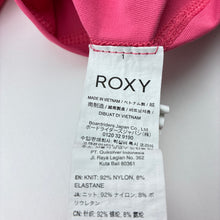 Load image into Gallery viewer, Girls ROXY, short sleeve rashie / swim top, EUC, size 10,  