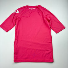 Load image into Gallery viewer, Girls ROXY, short sleeve rashie / swim top, EUC, size 10,  