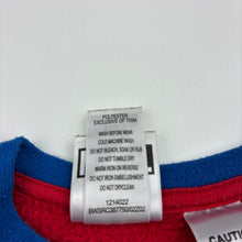 Load image into Gallery viewer, Boys Marvel, Spiderman fleece winter pyjama top, FUC, size 5,  