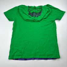 Load image into Gallery viewer, Boys Marvel, Incredible Hulk cotton hooded tee / top, GUC, size 8,  