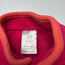 Load image into Gallery viewer, Girls Target, pink fleece sweater / jumper, GUC, size 000,  