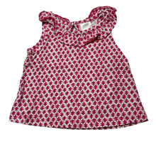 Load image into Gallery viewer, Girls Target, pink &amp; white cotton tank top, EUC, size 000,  