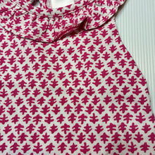 Load image into Gallery viewer, Girls Target, pink &amp; white cotton tank top, EUC, size 000,  