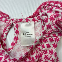 Load image into Gallery viewer, Girls Target, pink &amp; white cotton tank top, EUC, size 000,  