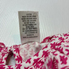 Load image into Gallery viewer, Girls Target, pink &amp; white cotton tank top, EUC, size 000,  