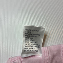 Load image into Gallery viewer, Girls Baby Baby, pink soft cotton tank top, butterfly, EUC, size 0000,  