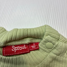 Load image into Gallery viewer, Girls Sprout, green long sleeve casual dress, GUC, size 1, L: 41cm