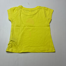 Load image into Gallery viewer, Girls Dymples, yellow cotton t-shirt / top, NEVER WORN, EUC, size 00,  