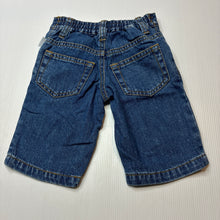 Load image into Gallery viewer, Boys Esprit, blue denim jeans, elasticated, EUC, size 000,  