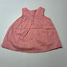 Load image into Gallery viewer, Girls Target, lined lightweight cotton dress, hearts, EUC, size 000, L: 31cm