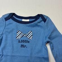 Load image into Gallery viewer, Boys Babies R Us, blue cotton bodysuit / romper, EUC, size 000,  