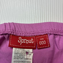 Load image into Gallery viewer, Girls Sprout, soft stretchy bloomers / nappy cover, GUC, size 000,  