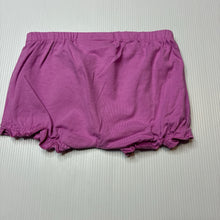 Load image into Gallery viewer, Girls Sprout, soft stretchy bloomers / nappy cover, GUC, size 000,  