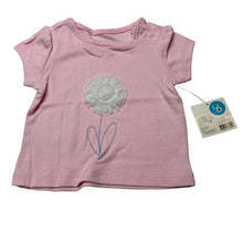 Load image into Gallery viewer, Girls Mix Baby, pink soft cotton t-shirt / top, flower, NEW, size 000,  