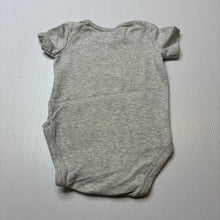 Load image into Gallery viewer, Boys Tiny Little Wonders, grey cotton bodysuit / romper, boat, FUC, size 000,  