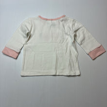 Load image into Gallery viewer, Girls Kids &amp; Co Baby, cotton long sleeve pyjama top, EUC, size 0,  