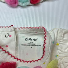 Load image into Gallery viewer, Girls Little Me, adorable tutu romper dress plus headband, EUC, size 6 months, L: 34cm